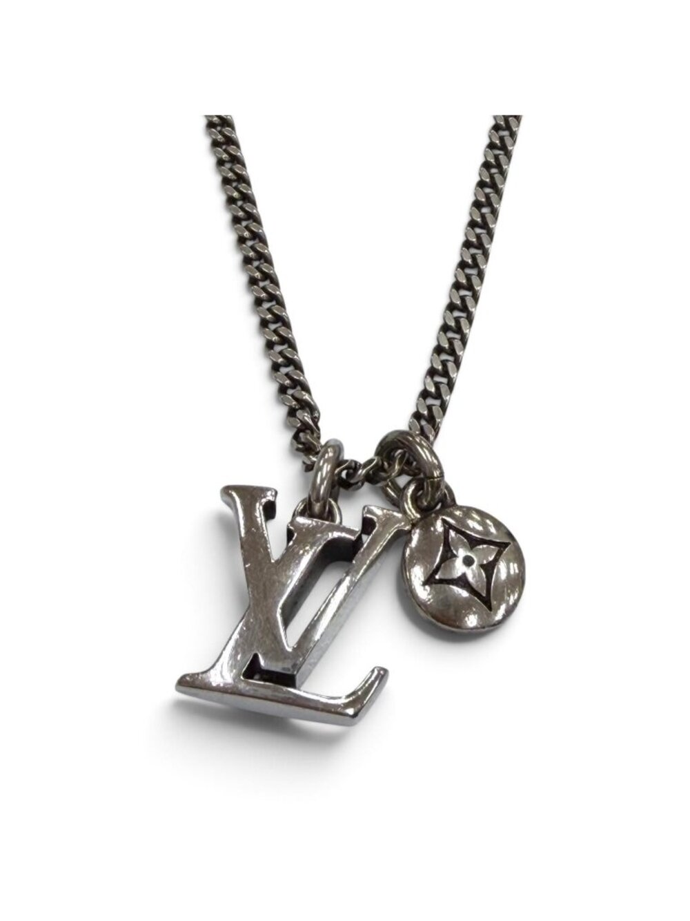 Louis Vuitton LV Sailor Chain 925 Necklace Silver